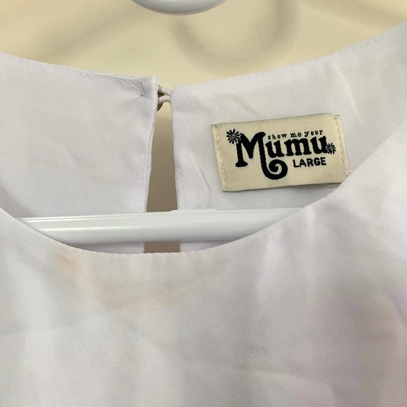 3/$15 DIY Flawed Show Me Your Mumu Crop Top and Tunic Dress White Bundle - Picture 4 of 16